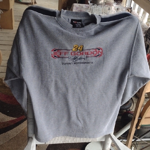 Jeff Gordon Gray Sweatshirt NWOT M - Picture 1 of 1